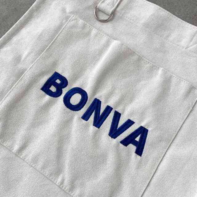 ロゴ刺繍トートバッグ