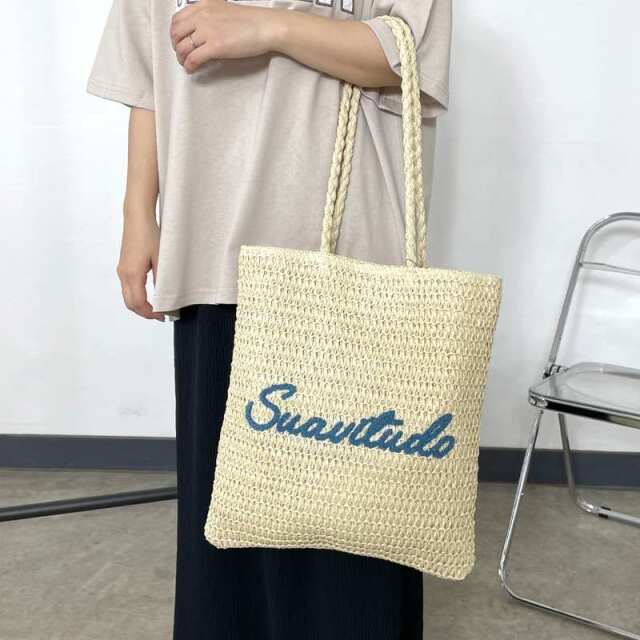 CANVAS ロゴ刺繍入り トートバッグ ウーパールーパーロゴ刺繍入りトートバッグ トートバッグ さー