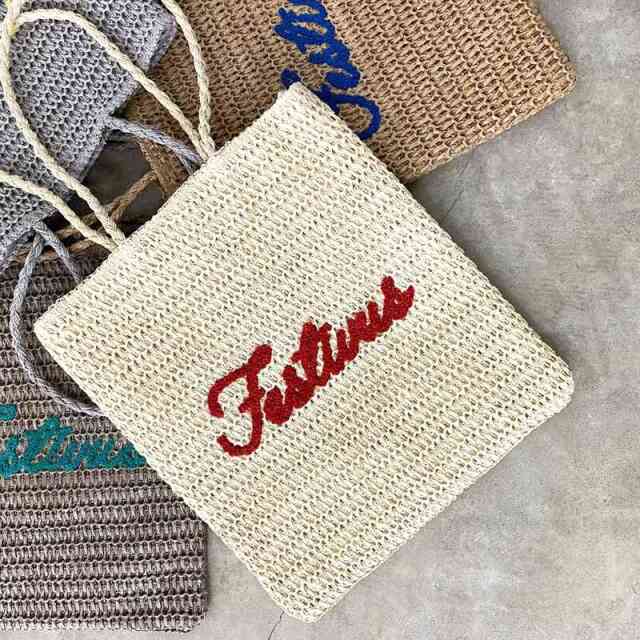 雑材サガラ刺繍トートバッグ
