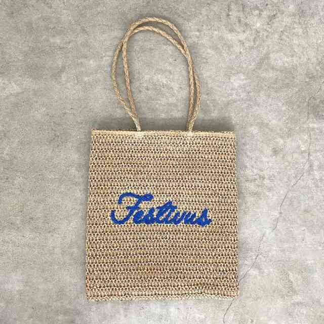 雑材サガラ刺繍トートバッグ
