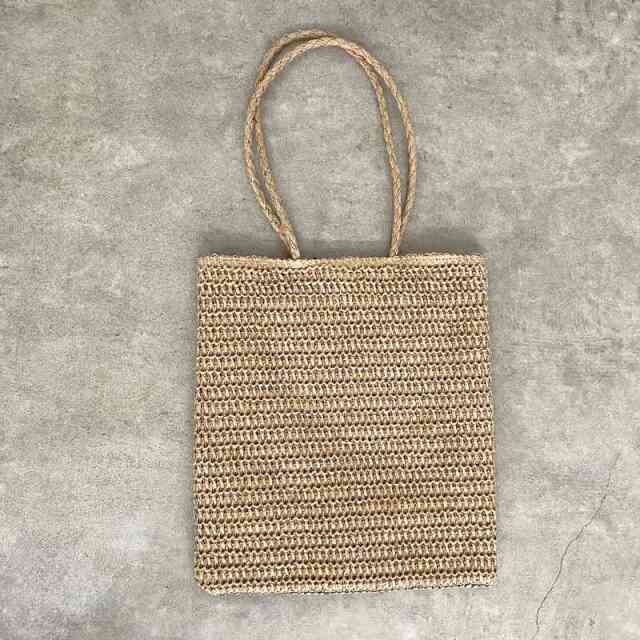 雑材サガラ刺繍トートバッグ