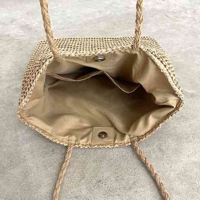 雑材サガラ刺繍トートバッグ