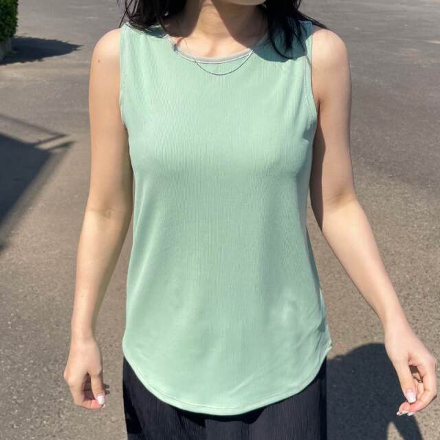 リブラメ2WAYタンクトップ