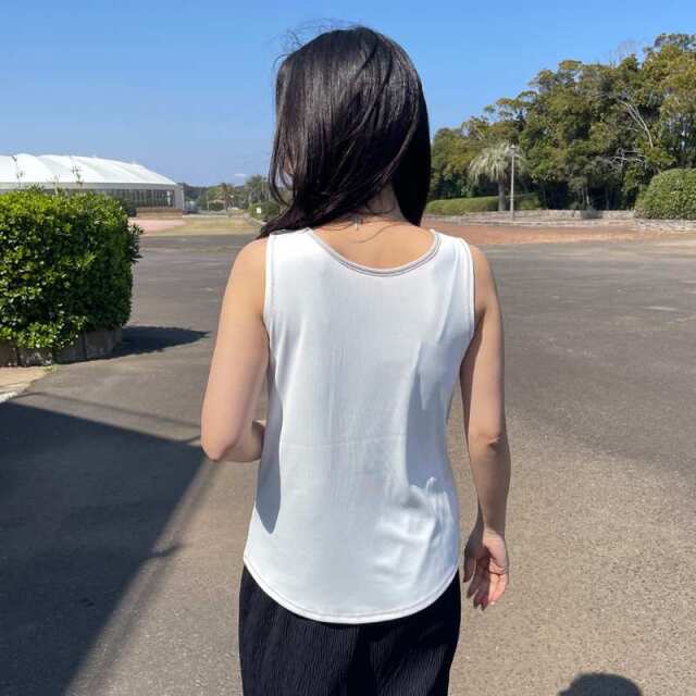 リブラメ2WAYタンクトップ