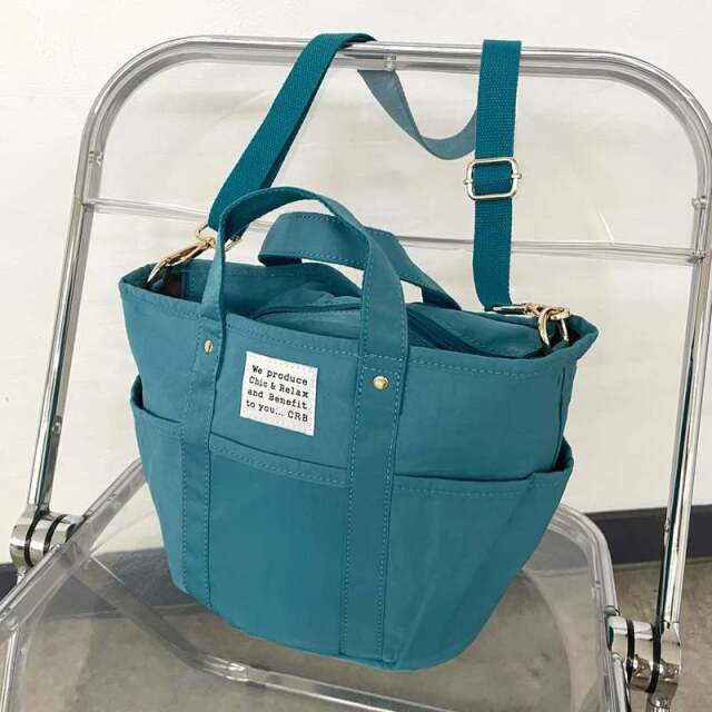 撥水6ポケットトートバッグ