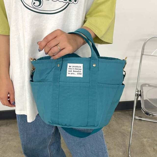 撥水6ポケットトートバッグ