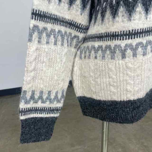 ノルディック柄プルオーバー
