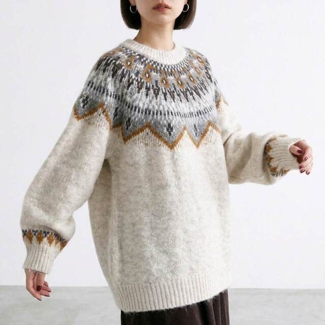 求心柄プルオーバー