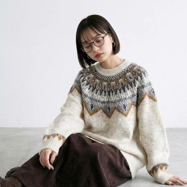 求心柄プルオーバー