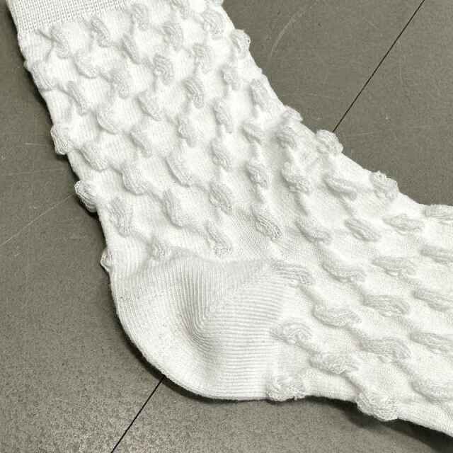 【SOTOASOBI】ポコポコカラーソックス