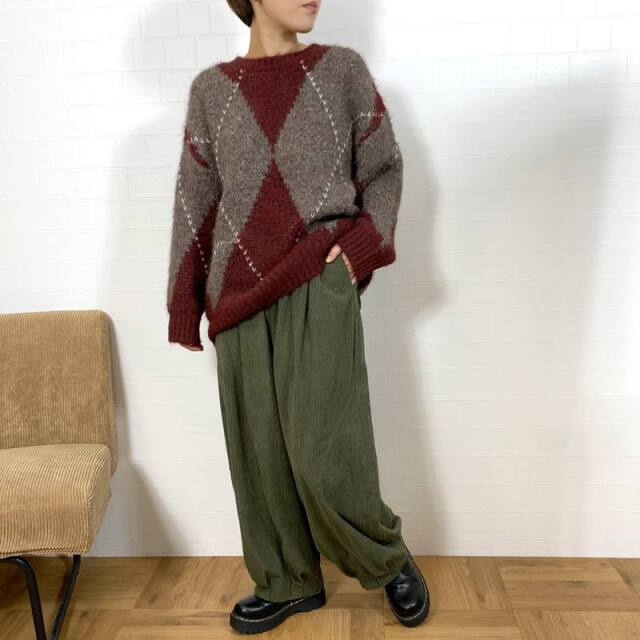 コールカーブパンツ