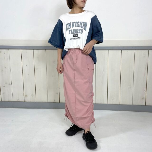 (K)JOSEMOONのカーゴスカート JOSE MOON（ジョゼムーン）の「W ZIP SKIRT/ダブルジップ