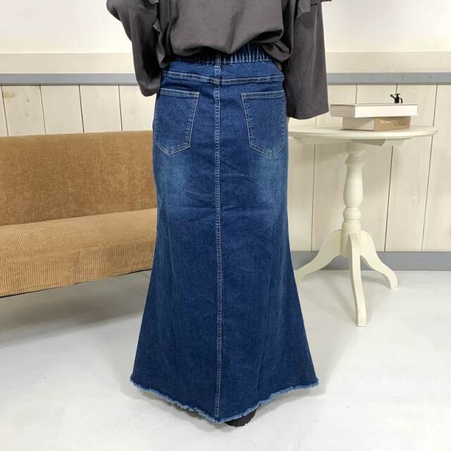 SPORTMAX カザ コットン デニム マーメイド スカート SPORTMAX カザ コットン デニム マーメイド スカート (SPORTMAX