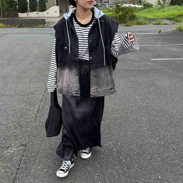 ベロアプリーツスカート