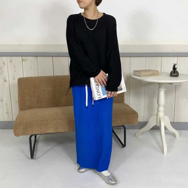 リブIラインスカート