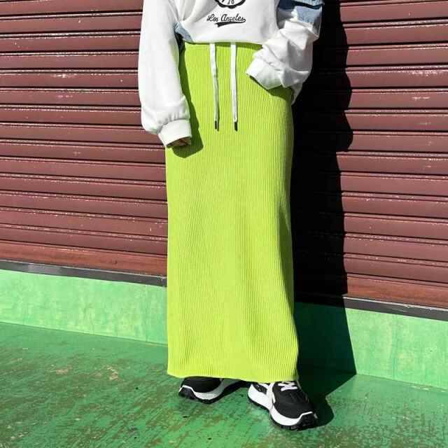 リブIラインスカート