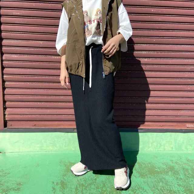 リブIラインスカート