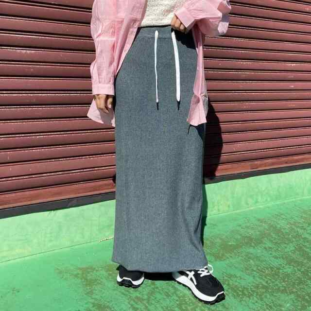 リブIラインスカート