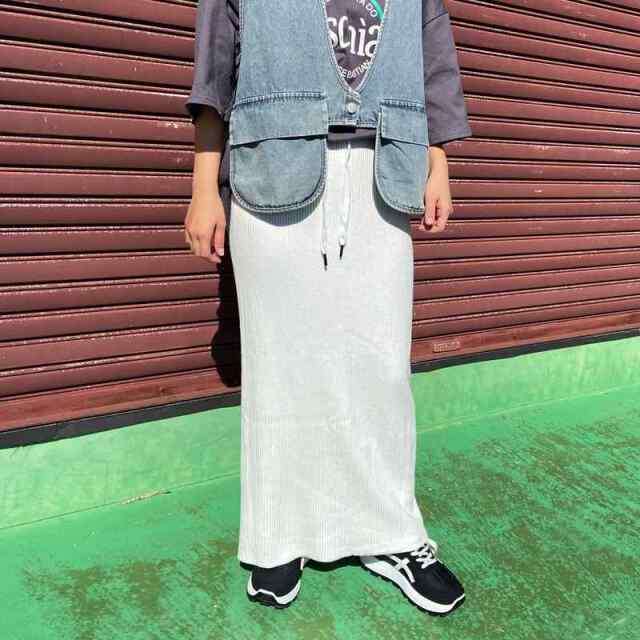リブIラインスカート