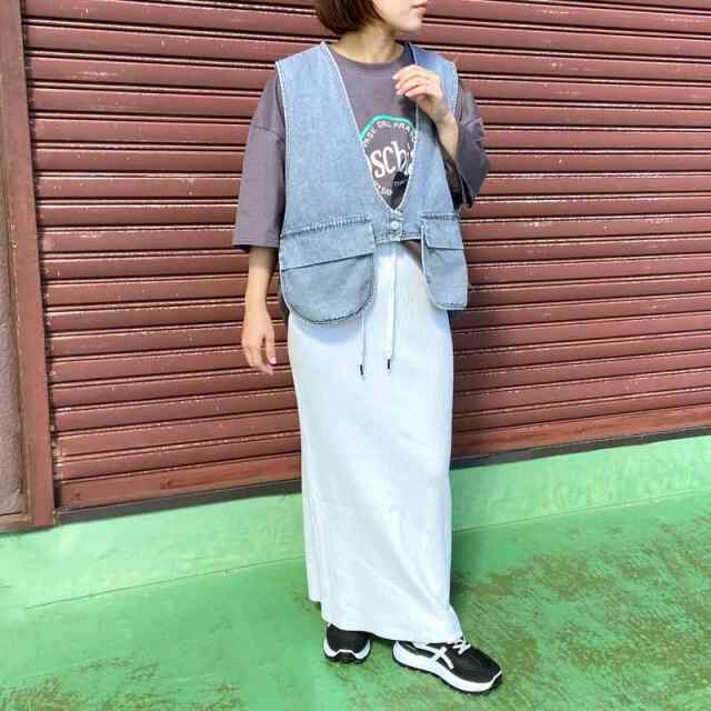 リブIラインスカート