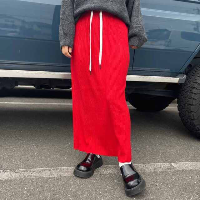 リブIラインスカート