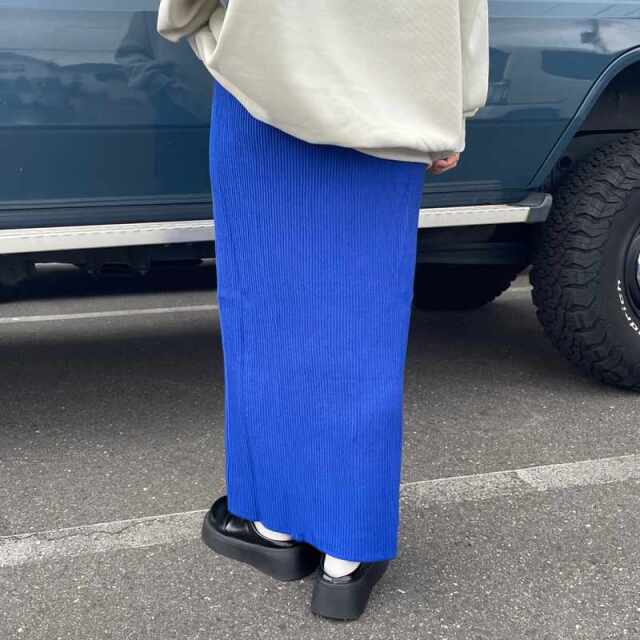 リブIラインスカート