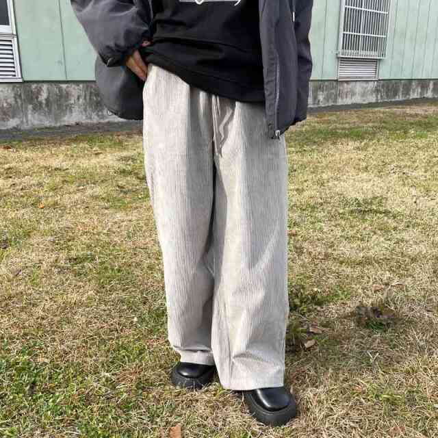やみつきコーデュロイイージーパンツ