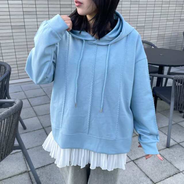 裾プリーツキャミソール