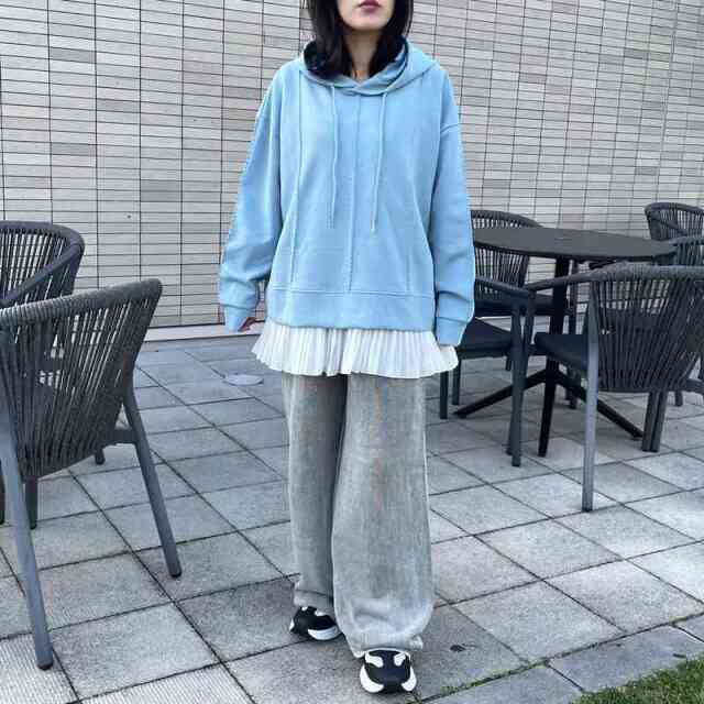裾プリーツキャミソール