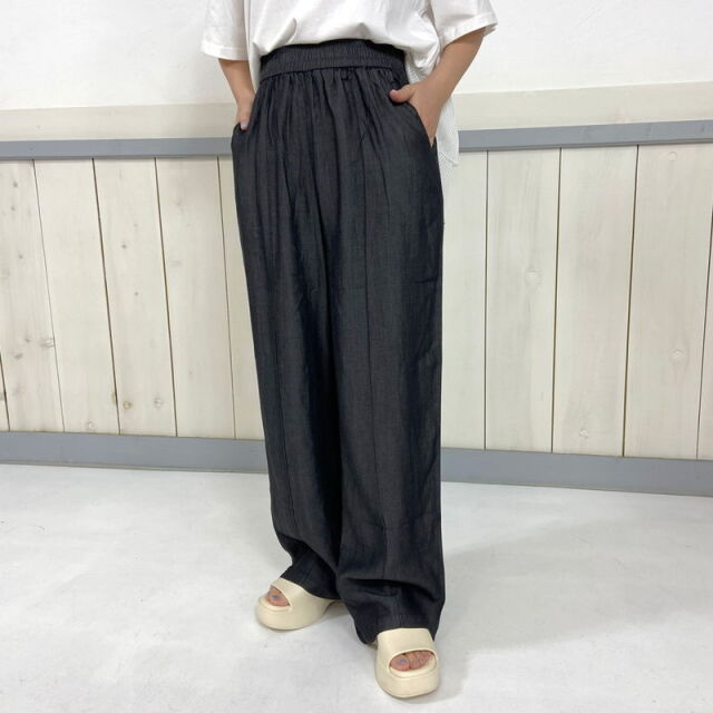 サマーデニムセンターシームパンツ