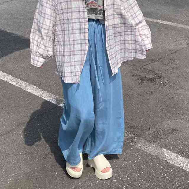 サマーデニムガウチョ