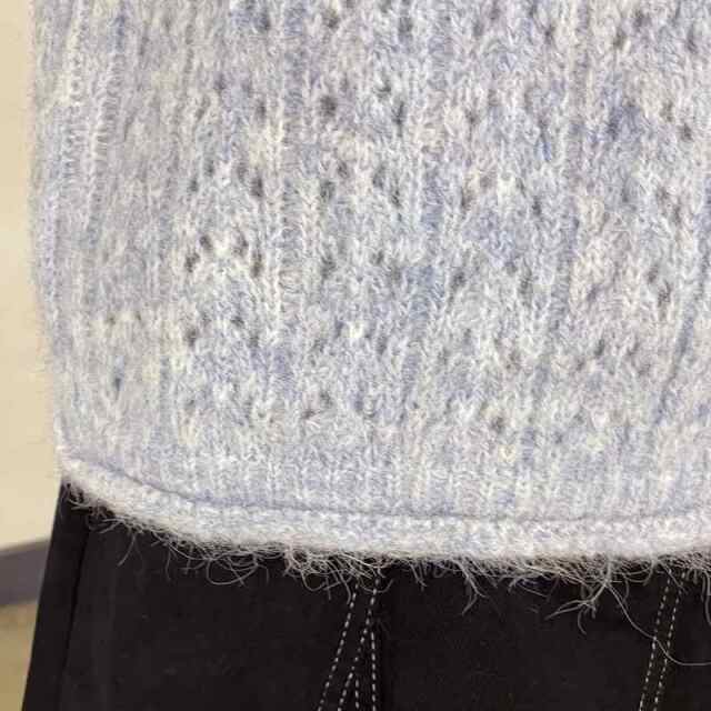 スカシ起毛ベスト