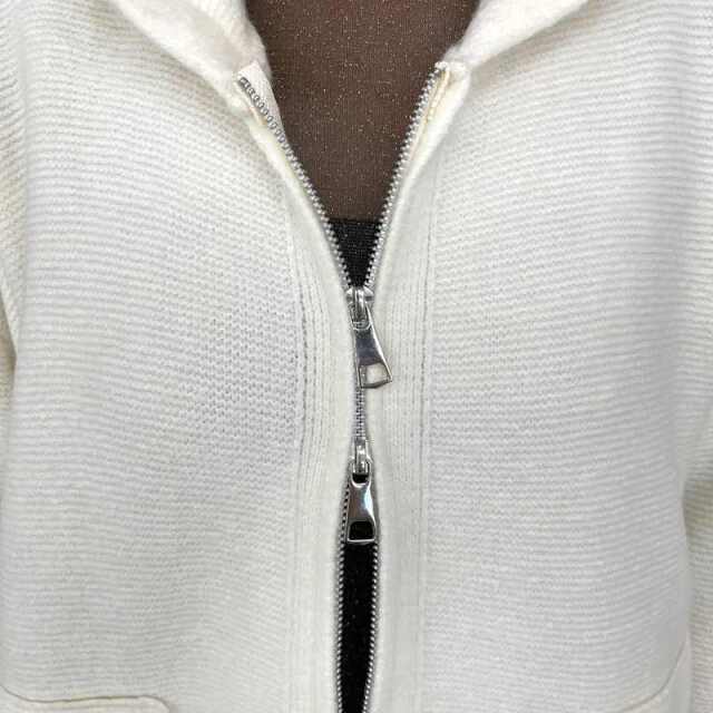 ニットZIPパーカー
