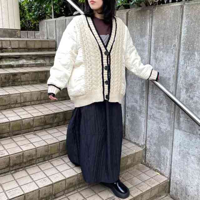 刺繍貼付プルオーバー