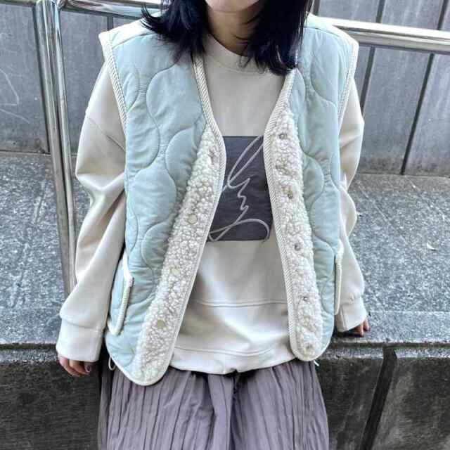 キルトボア切替ベスト