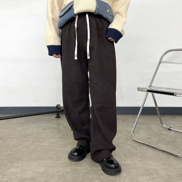 暖コールワイドパンツ