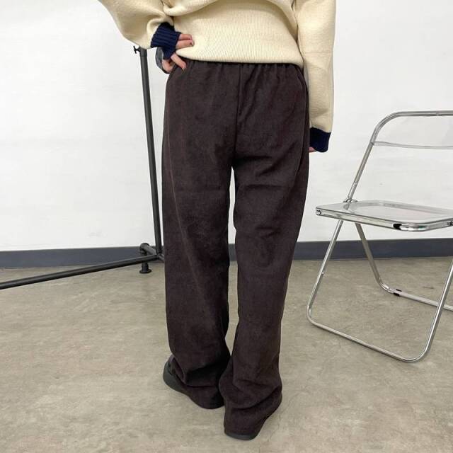 暖コールワイドパンツ