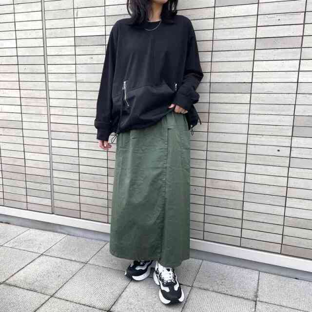 薄ツイルスカーチョ