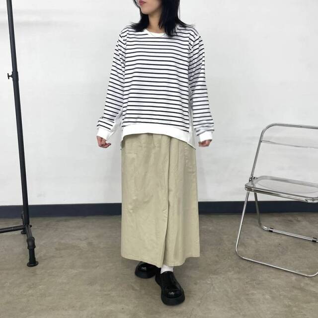 薄ツイルスカーチョ