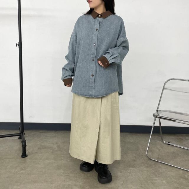 薄ツイルスカーチョ