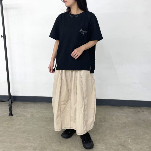 ポケロゴ刺繍プルオーバー
