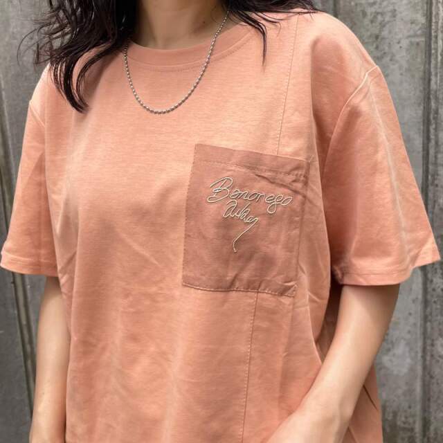ポケロゴ刺繍プルオーバー