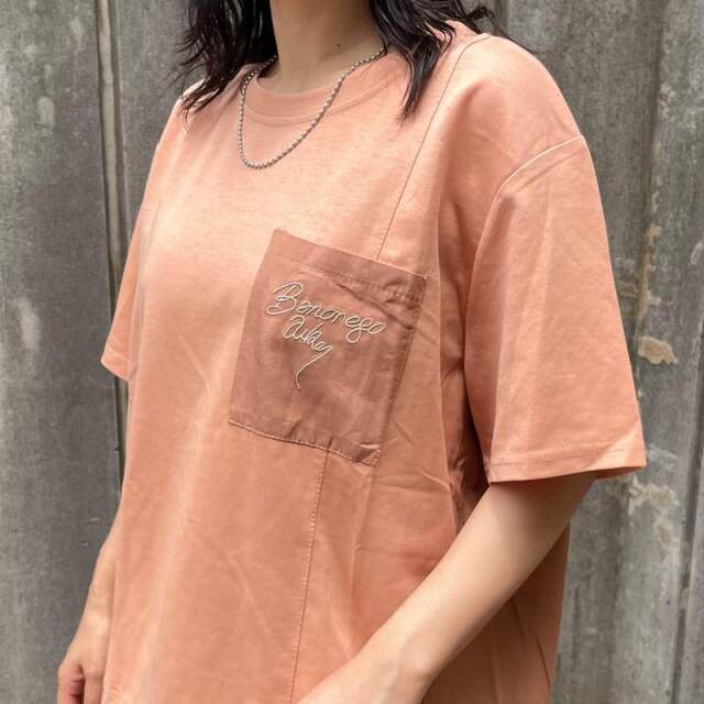 ポケロゴ刺繍プルオーバー
