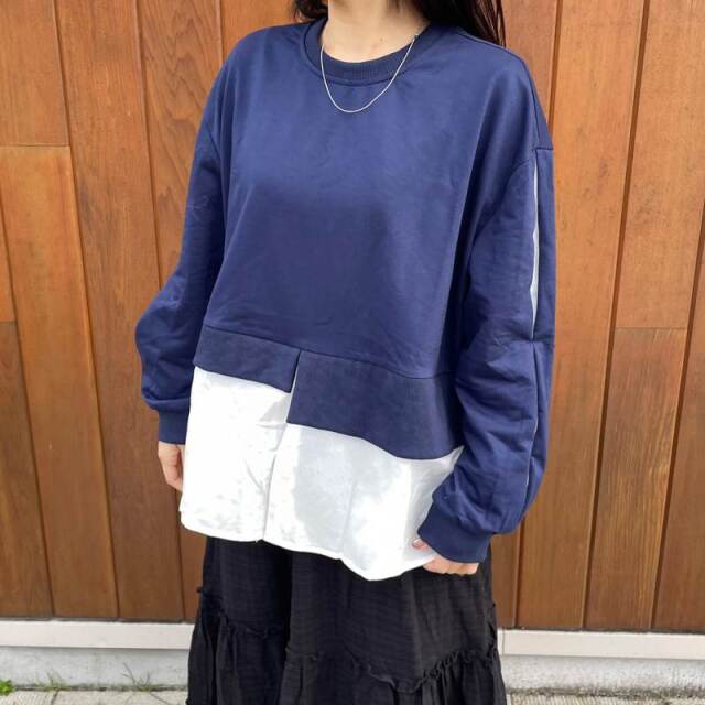 レイヤード風プルオーバー