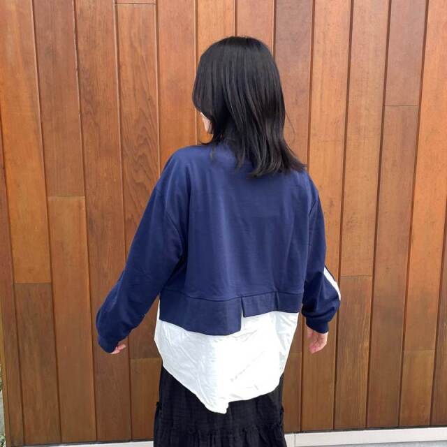 レイヤード風プルオーバー