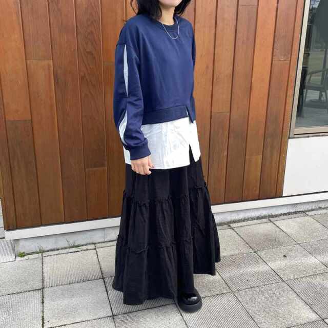 レイヤード風プルオーバー
