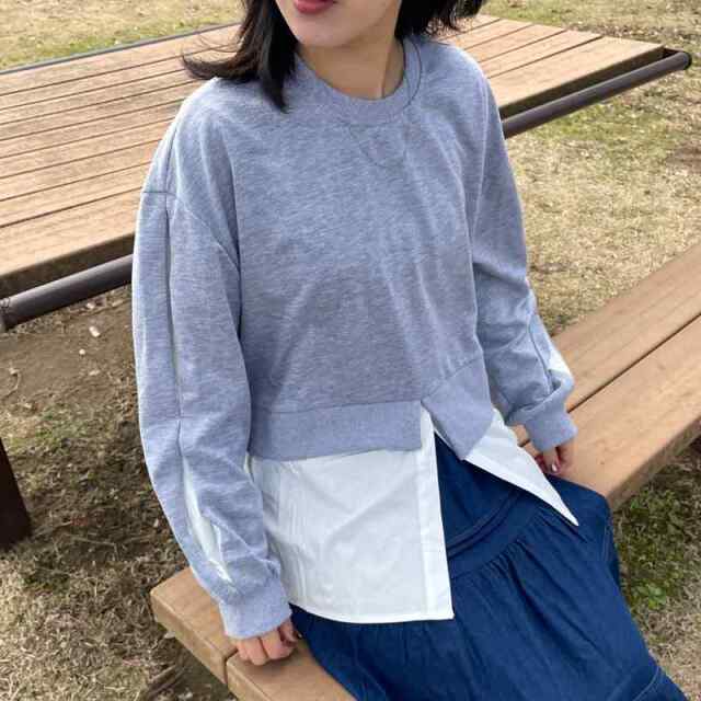 レイヤード風プルオーバー