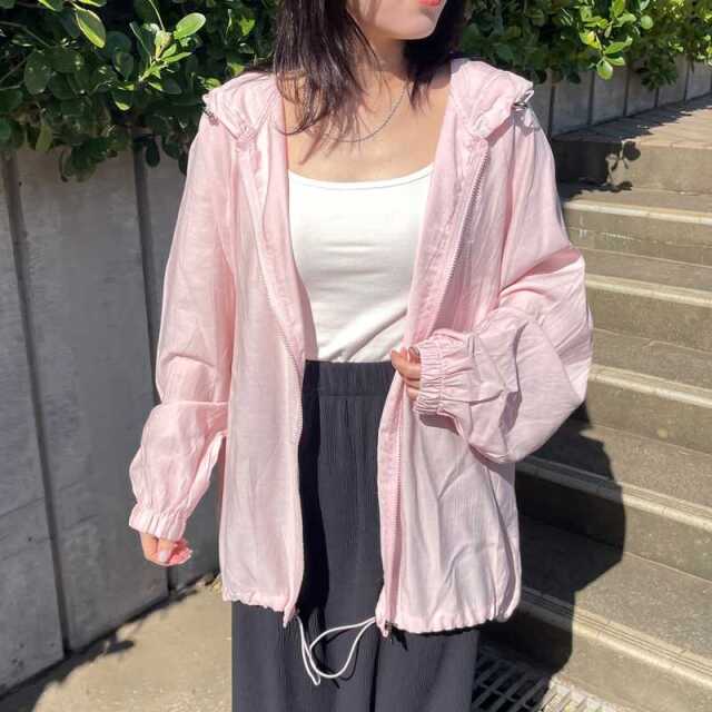 シアーZIPパーカー