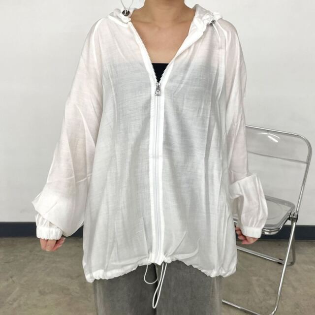 シアーZIPパーカー