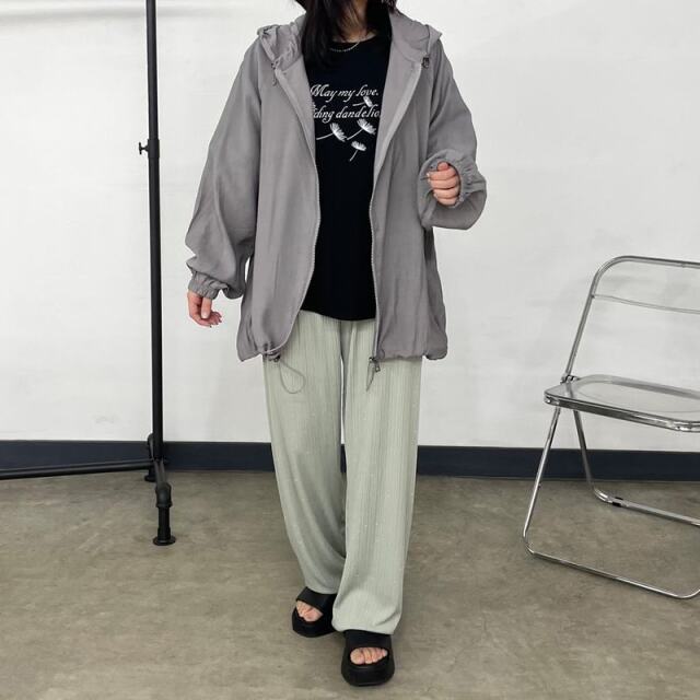 シアーZIPパーカー